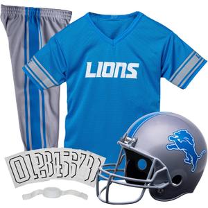 Franklin Sports NFL Youth Football Uniform Set for Boys & Girls - Includes Helmet, Jersey & Pants with Chinstrap + Numbers (Small)