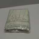 FreshCulture Twin Bed Skirt, Elastic Wrap Around Bed Skirt Twin Bed, Easy Fit with 15-Inch Tailored Drop, Hotel Quality Bed Skirts for Adjustable Bed (Sage Green)