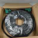 STRIGHT 100FT RV Extension Cord 30 Amp, RV Power Extension Cord NEMA TT-30P Male to TT-30R Female Heavy Duty 10 AWG STW 3-Wire for RV Trailer Campers 125V, 3750W, ETL Listed (100FT 30AMP), Green Plug