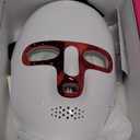 Yahi Red Light Therapy Mask for Face, Cordless 7-in-1 Red Light Mask with 850nm NIR LED Face Mask Light Therapy for Anti-Acne & Anti-Aging, USB-C rechargeable for Use at Home Work Travel, White