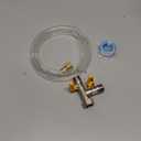 Full-Flow RV Winterizing Kit,RV 3-Way By-Pass Valve Replacement Kit, Unrestricted Water Flow RV Antifreeze Accessories (RV Winterizing Kit)