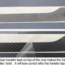 Full Door Handle Wrap for Tesla Model 3/Y (Carbon Fiber Black)