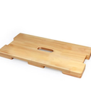 Wood Fitness Board Fitness Board Exercise Platform, Resistance Band Foot Plate or Wooden exercise board for resistance band exercises and Total Body Home Gym