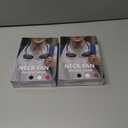 2 x Neck Fan, Hand Free Portable Neck Fans For Women, Kids, and Men, 3 Speed Adjustable Hanging Around Necklace Fan, Rechargeable Battery Operated Wearable Fan Personal Fans Cooling Neck Fan (Black)