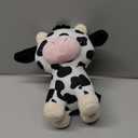 Holiday Home 6" Black/White Spotted Cow Valentine's Plush