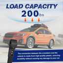Roof Rack Cross Bars Luggage Carrier Compatible with Subaru Crosstrek 2018-2024, Subaru Impreza 2017-2024, Maximum Load 200 lbs/90 kg, Suitable for roof Bags, roof Boxes, Bike Carriers, and Much More.