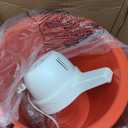 Nostalgia Electric Ice Cream Maker  Parlor Style, Old Fashioned Soft Serve Ice Cream Machine Makes Frozen Yogurt or Gelato in Minutes - Fun Kitchen Appliance  Red - 4 Quart