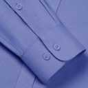 Mens Oxford Shirts Long Sleeve Business Casual Cotton Dress Shirt Wedding Dating Party Button Down Tops with Pocket (S)