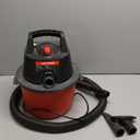 CRAFTSMAN CMXEVBE17250 2.5 Gallon 2.5 Peak HP Wet Dry Vac, Portable Shop Vacuum Wet and Dry with Filter Bag, Hose and Attachments for Cleaning in The Home