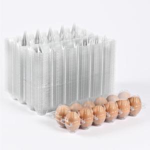 120 Piece Transparent Plastic Egg Cartons Specs26 12 Plastic EggCartons Farm Eggs Storage Size113.932.6inch(2x6 12 bulk Egg Cartons, 120 pieces)