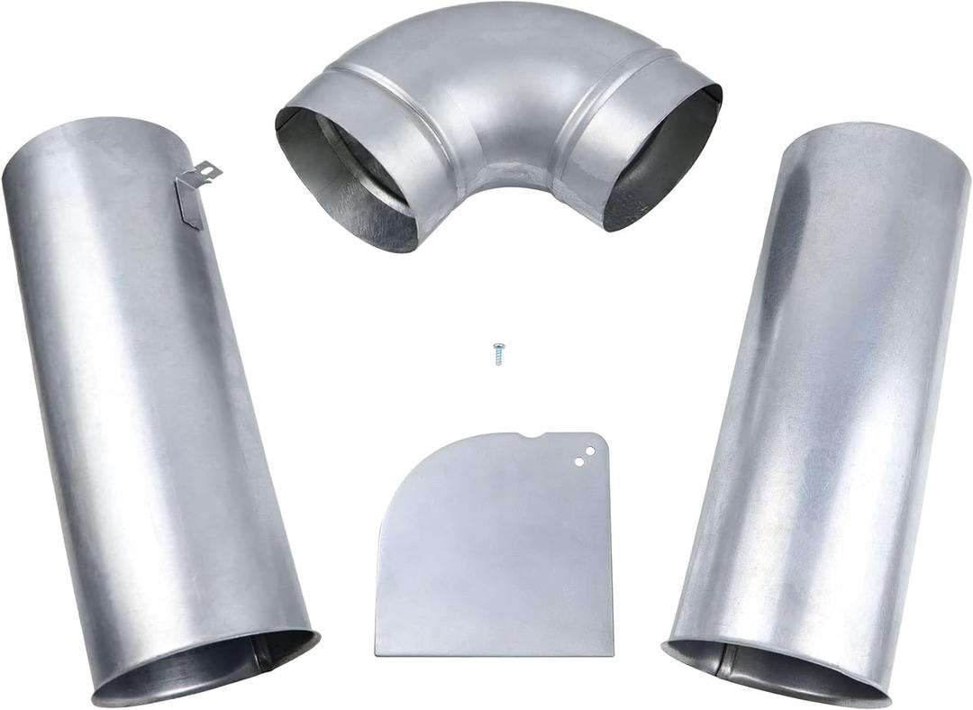 Upgraded 383EEL9001B Dryer Venting Kit Assembly Compatible with LG Kenmore Sears, Replaces 3911EZ9131X 1266802 AH3575086 EA3575086, AP4438852, PS2438605, EAP2438605, Adjustable