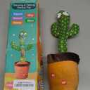 Volume Adjustable Dancing Talking Cactus Toy for Baby Toddler, Interactive Cactus Baby Toy, Mimicking Singing Repeating, Baby Toys for 6-18 Months Girls Boys, Birthday Gifts