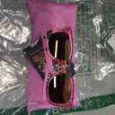 Transparent Pink Polarized Baby Sunglasses with Strap 0-24 Months