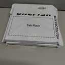 2 x OneFish for iPhone 15 Pro 6.1 inch Tempered Glass Screen Protector Full Edge Coverage? Privacy Auto Dust-Elimination Easy Installation Screen Protector [2 Pack]