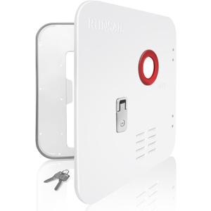 RUNSAIL RV Tankless Water Heater Door,18 x 18 Inches White Door Kit, Only Suitable for RUNSAIL RV Doorless Water Heater