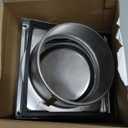 FRESH SPEED 6-Inch External Extractor Wall Vent Cushioned Non Return Flap