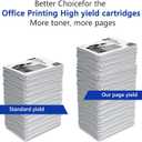 TN630 Toner Cartridge Replacement for Brother TN-630 Toner Cartridge Black High Yield Work with HL-L2300D HL-L2380DW HL-L2320D DCP-L2540DW MFC-L2700DW MFC-L2685DW 2 Pack