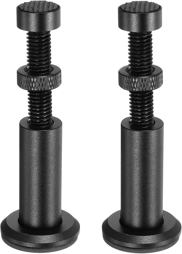 MECCANIXITY 2Pack Graphics Card GPU Support Bracket, GPU Stand Holder Magnetic Base 49-82mm Adjustable Height Brace for Desktop Video Card, Aluminum Alloy Black