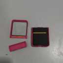 ATATOO for Motorola Razr 2025 Wallet Case with Card Holder (3 Cards) & Hinge Protection & HD Screen Protector, Military Grade Protection, Women Men Cute Phone Cover for Moto Razr 2025, Hot Pink