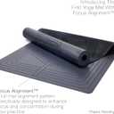 agoy PRO+ WARRIOR - Premium Non-Slip Yoga Mat Eco-Conscious Design - PU Mat With Wet/Dry Grip+ - Focus Alignment - Lazer-Etched Technology - A Portable Standard Size Mat for All Styles of Yoga, B0DDKC7B5M