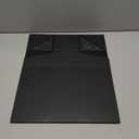 BLK&WH Large Gift Box 13.5x9x4.1 Inches, Black Collapsible Groomsman Gift Box with Magnetic Lid (Matte Black)