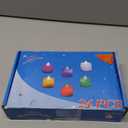 LANKER 24 Pack Flameless Led Tea Lights Candles, Flickering Red Battery Operated Electronic Fake Candles, Decorations for Wedding, Party, Christmas, Halloween (Red)