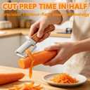 2-in-1 Multifunctional Vegetable Peeler with Wooden Handle & Stainless Steel Blade, Multifunctional Vegetable Peeler, Built-in Bottle Opener, Fruit & Vegetable Kitchen Peeling Tool (2Pcs)
