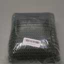 RESARE Christmas Waffle Bathroom Runner Rugs, Super Absorbent Bath Mat Non Slip Washable Quick Dry, Upgraded Ultra Soft Boho Bath Rugs with Tassels for Bedroom Laundry Room, 2'x4'(24"x48"), Green