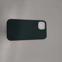 ORNARTO Compatible with iPhone 15 Case 6.1, Slim Liquid Silicone 3 Layers Full Covered Soft Gel Rubber Phone Case, Anti-Scratch Shockproof Protective Cover 6.1 Inch, Olive Green