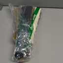 NICROLANDEE Black and Gold Party Supplies for 2025 Graduation - 12PCS Metallic Foil Paper Lanterns Decorative for Graduation, Wedding, Birthday, Baby Shower, Retirement Party, New Years Eve Party