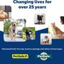 PetSafe Ceramic Pet Fountain  for Cats and Small Dogs  60 Oz Water Capacity  Whisper-Quiet Water Flow  Great for Shy or Timid Pets  Fresh, Filtered Water (1 Count (Pack of 1))