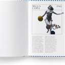 Bella Copia Blue Midsized Blank Notebook (BI, bianco)