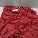 MOYEE Women Silk Pajama Set Soft Satin V Neck Tank Top and Shorts 2 Piece lounge Sets with Pockets(Wine Red, Large)
