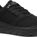 Men's Orthopedic Diabetic Wide Walking Shoes: Comfortable Plantar Fasciitis Fashion Sneakers with Arch Support, Casual Hammer Toes Swollen Tennis Work Sports Shoes for Heel and Foot Pain Relief (10.5 Wide, K1-black)
