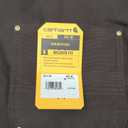 Carhartt Men's R01 Relaxed Fit Duck Bib Overall (36W x 32L, Dark Brown)