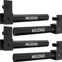 Weight Plate Holder, Weight Rack Storage for 2x2 Power Rack Attachments with 1-Inch Hole, 11" Extended Bar for Olympic Weight Plates (4 Pack)