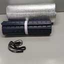 Extra Large Food Warming Mat with Heat-Resistant Pad, 36X15 Inch, 6 Temperature & 6 Timer Settings, Child Lock Safety, Fits More Dishes for Family Dinners and Parties (Dark Blue)