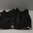 LUFT Mens Fine Linen Soft Stretch Elastic Waistband Underwear Boxer Shorts (Large, Black)