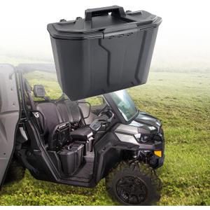 Removable Storage Bin Compatible with Can Am Defender, Passenger Underseat Waterproof Storage Box Compatible with HD5/HD8/HD9/Max HD9/Max HD8/HD10/Max HD10 2016-2025,Replace #715003314