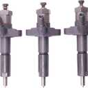 3 Pcs Fuel Injectors D0NN9F593A D4NN9F593A Compatible with Ford Tractors 2000 3000 3400 3500 3550 4000 4400 4500 5000 5100 5200 5500 5550 8000