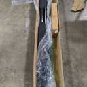 RealTruck Lund 23689173 Black Steel 4" Oval Straight Nerf Bars for 2019 Silverado 1500 Double Cab, Rocker Panel Mount