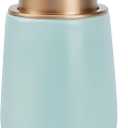Soap Dispenser Ceramic with Easy-to-Press Pump Hand Lotion Liquid Dispenser for Shampoo Bathroom Kitchen 12 oz
