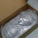 Bra Case Premium Lingerie Travel Bag Zip Underwear Organizer Bag for A-C Cup (Swallow Gird, Red)