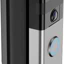 RIOVO Adjustable 30 to 55 Degree Doorbell Angle Mount Compatible with Ring/Blink Video Doorbell/Battery Doorbell, Replacement Angle Adjustment Adapter Mounting Bracket Wedge Kit (Black)