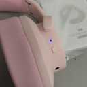 Picun B8 Headphones Wireless Bluetooth, 120H Bluetooth Headphone Over Ear with 3EQ Music Modes, Hands-Free Calls, Deep Bass Headphones for Travel Home Office Cellphone PC (Pink)