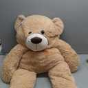 MorisMos Giant Teddy Bear Stuffed Animals,28'' Mommy Stuffed Bear with 3 Babies Inside Belly,4 Packs Bulk Teddy Plush Toys for Kids Girl Boy Birthday Baby Shower Mother's Day,Brown