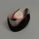 EINAEY Clip in Bangs 100% Real Human Hair, Darkest Brown French Fake Bangs, Bangs Hair Clip & Clip On Bangs for Women, Fringe with Temples, Natural Blend