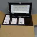 ChangM LED Flood Light Outdoor 500W Equivalent, Bluetooth RGB Flood Lights with APP Control, DIY Scenes,IP66 Waterproof, Timing, Warm White 2700K Color Uplight (50W-4Pack)