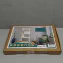 Reinforced Cat Screen Door,Fits Door Opening Size 32''x 80'',Thickened Cat Resistant Mesh Screen Door for Living Room,Kitchen,Bedroom,Cat Proof Screen with Zipper Closure. (U-Type,White)