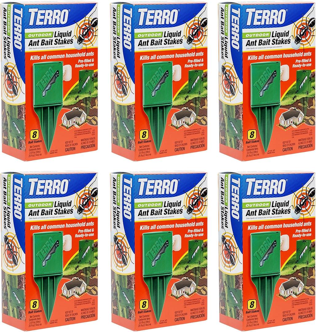 Terro T1812 Outdoor Liquid Ant Baits - 6 Pack